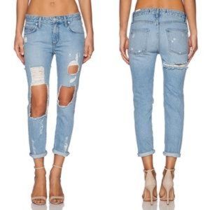 Lovers Friends Ezra Solana Skinny Boyfriend Jeans